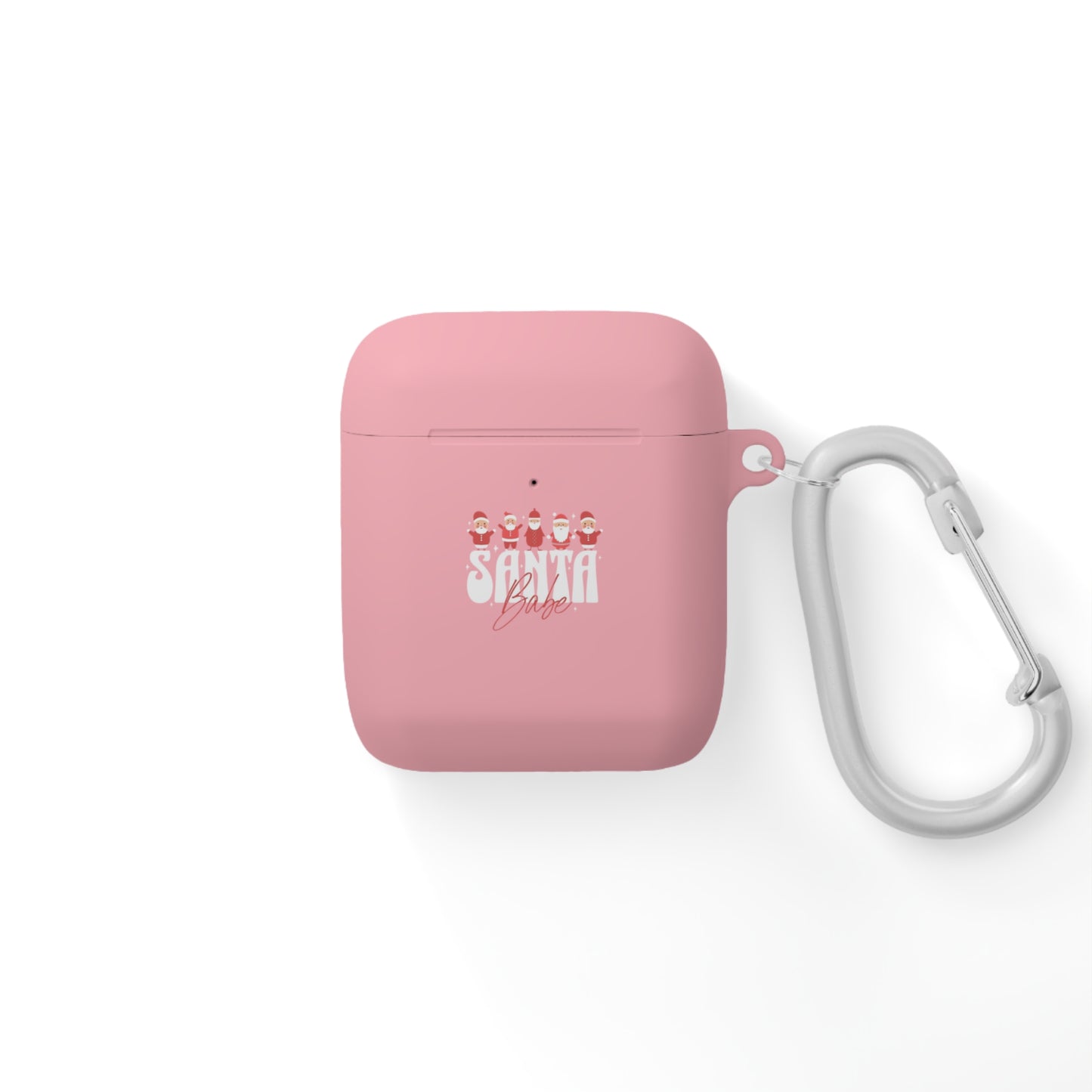 Santa Babe AirPods Case with Carabiner