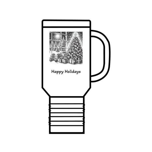 Happy Holidays Travel Mug