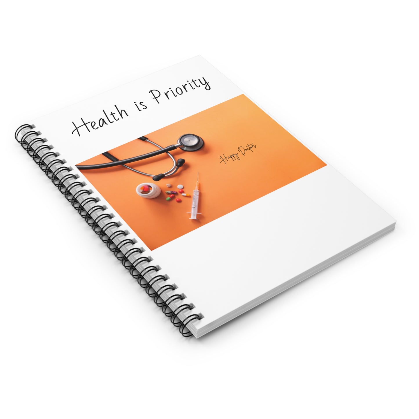 Wellness Focused Spiral Notebook