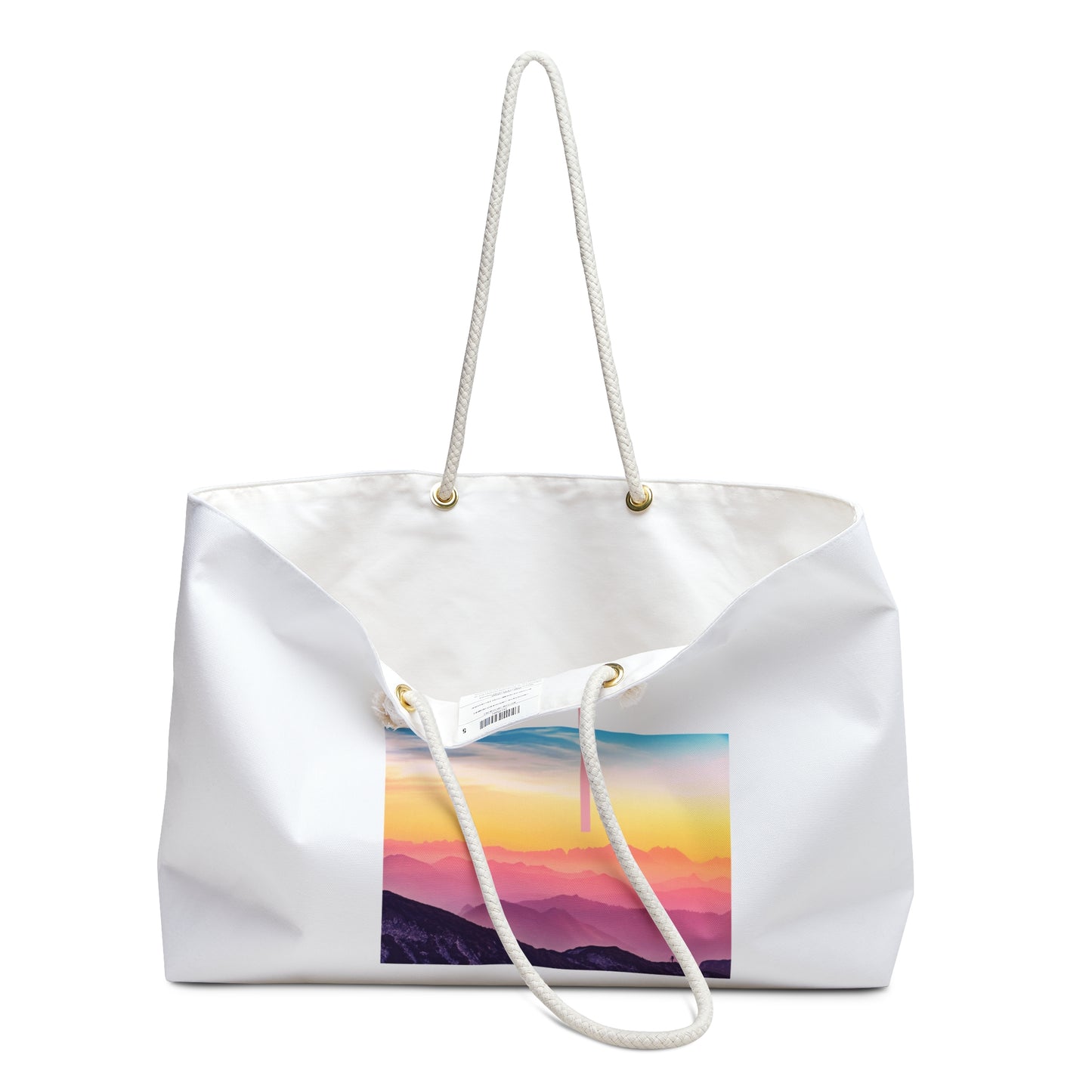 "Live in the moment" beach Bag