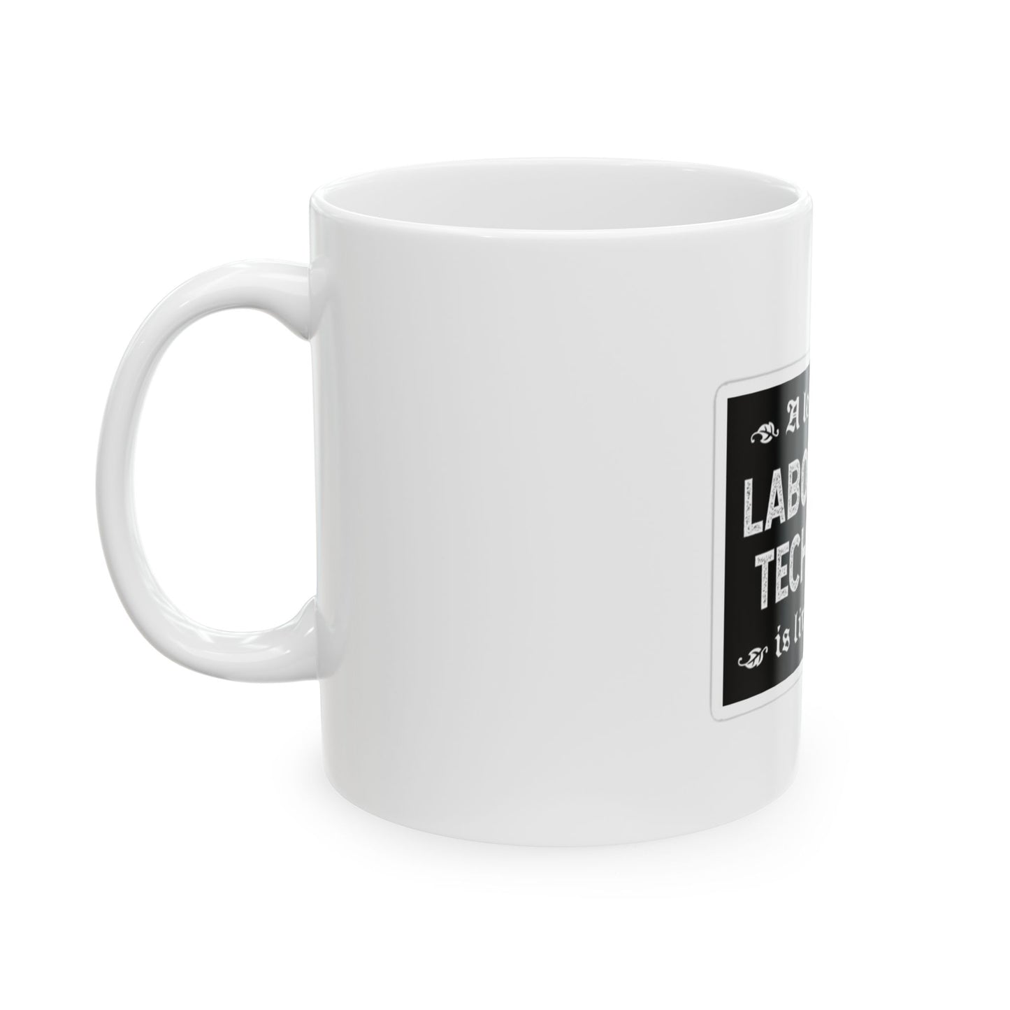 Lab Life Latte Mug