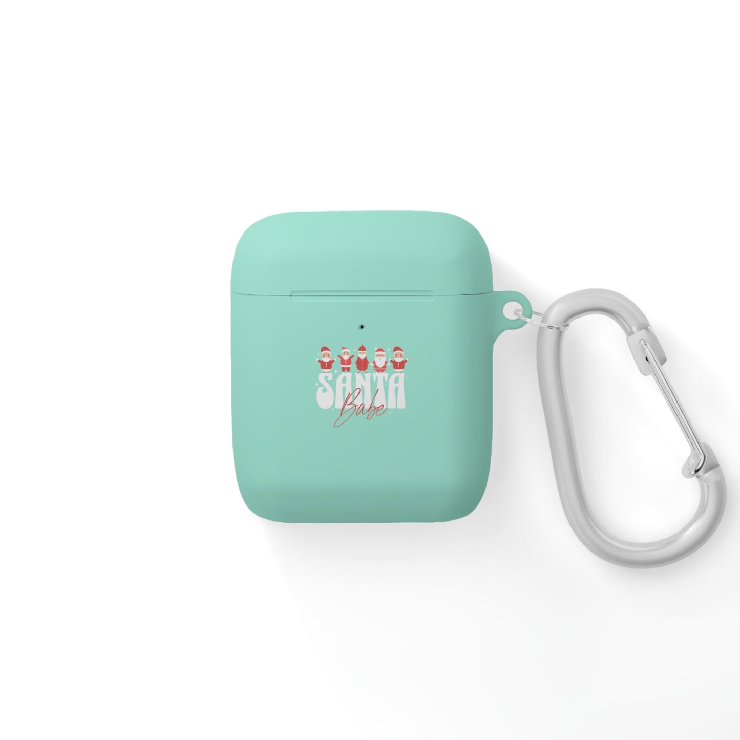 Santa Babe AirPods Case with Carabiner