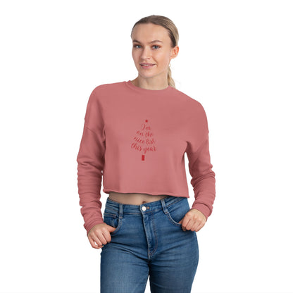 Santa's nice list sweatshirt