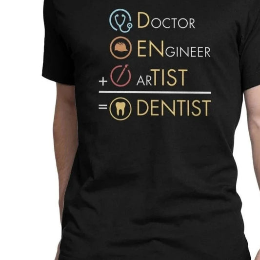 Doctor Engineer Artist Vintage T Shirt Men