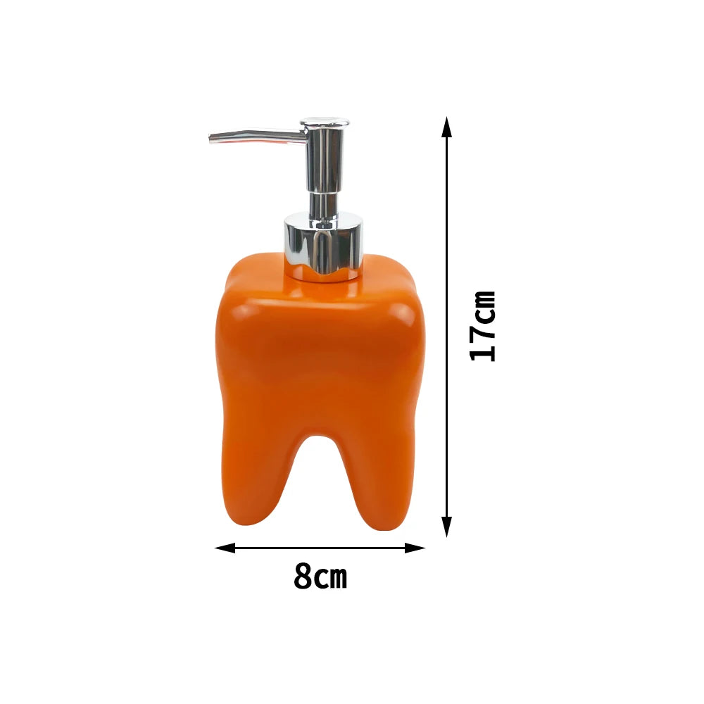 Tooth Shape Liquid Soap Dispenser