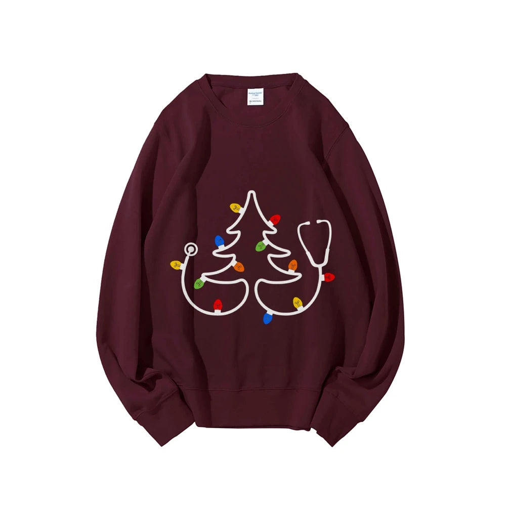 Stethoscope Christmas Sweatshirt