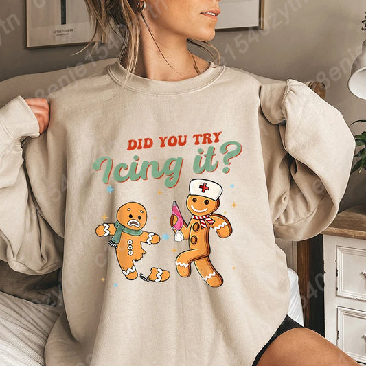 Christmas Nurse Sweatshirt