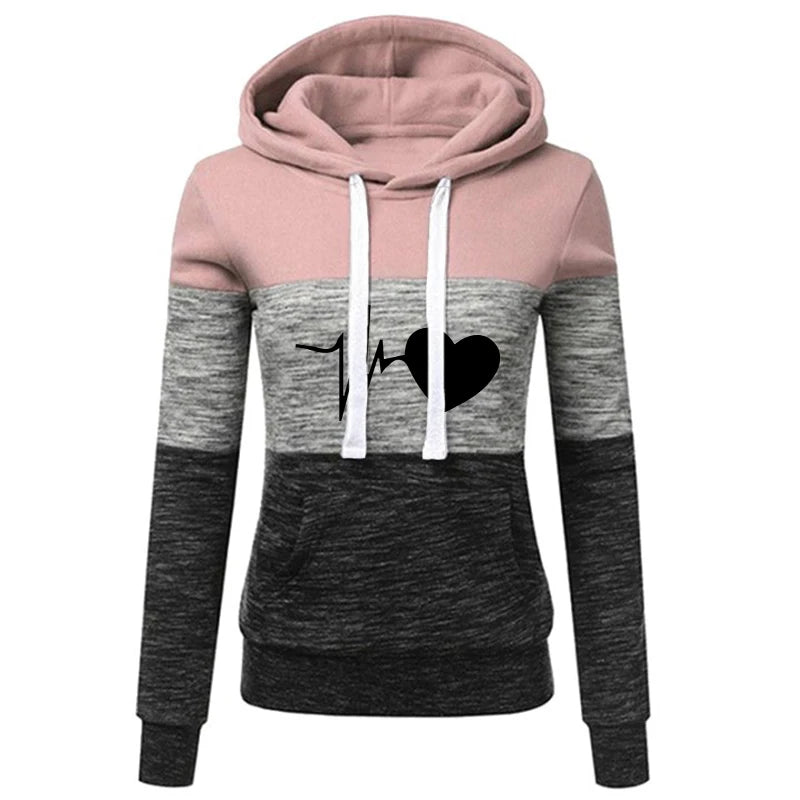 Love Print  Women Sweatshirts