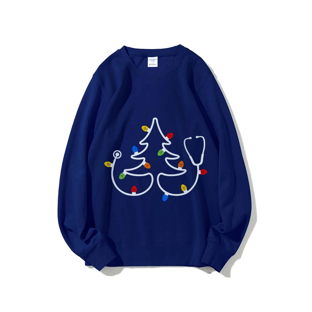 Stethoscope Christmas Sweatshirt