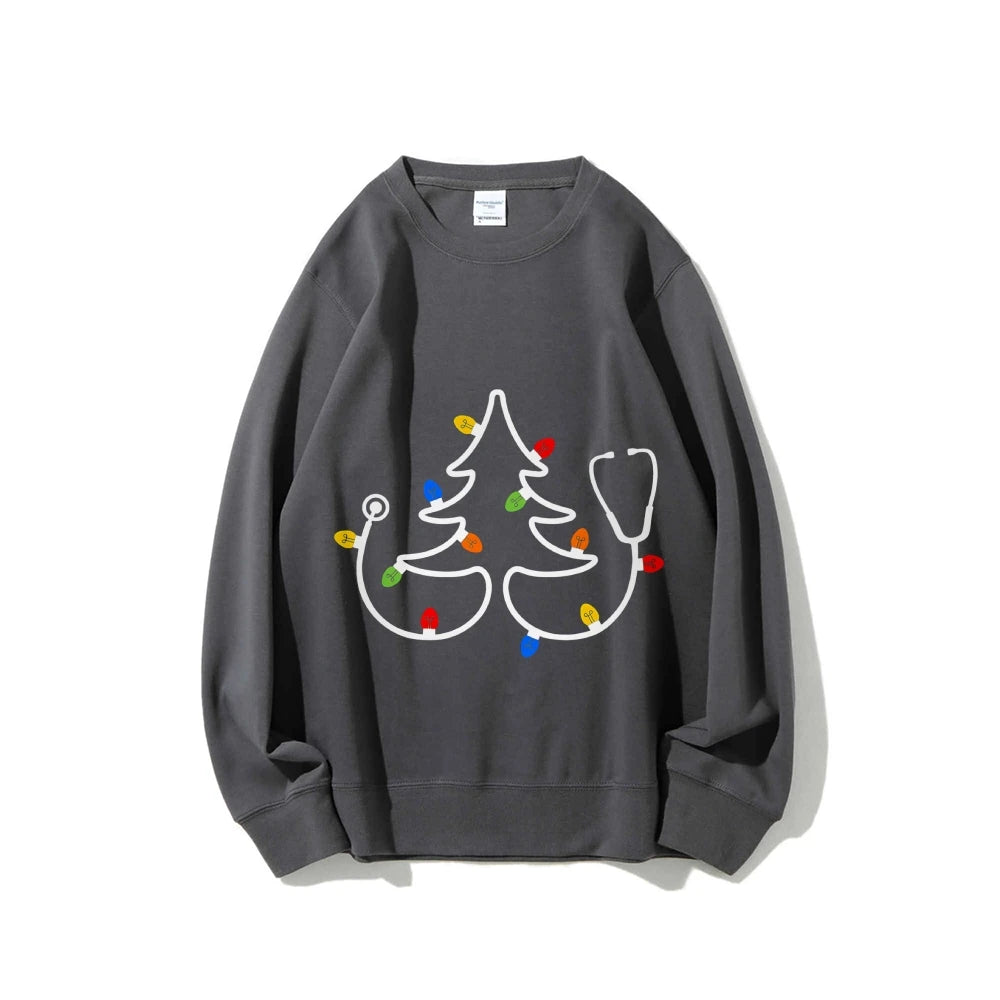 Stethoscope Christmas Sweatshirt