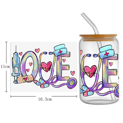 Doctor Nurse Series Sticker Cup Cool