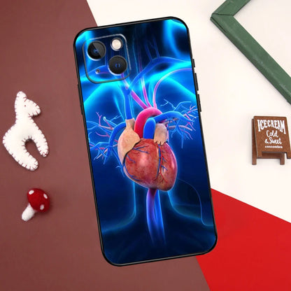 Medical Human Organs Heart Art iPhone Cases