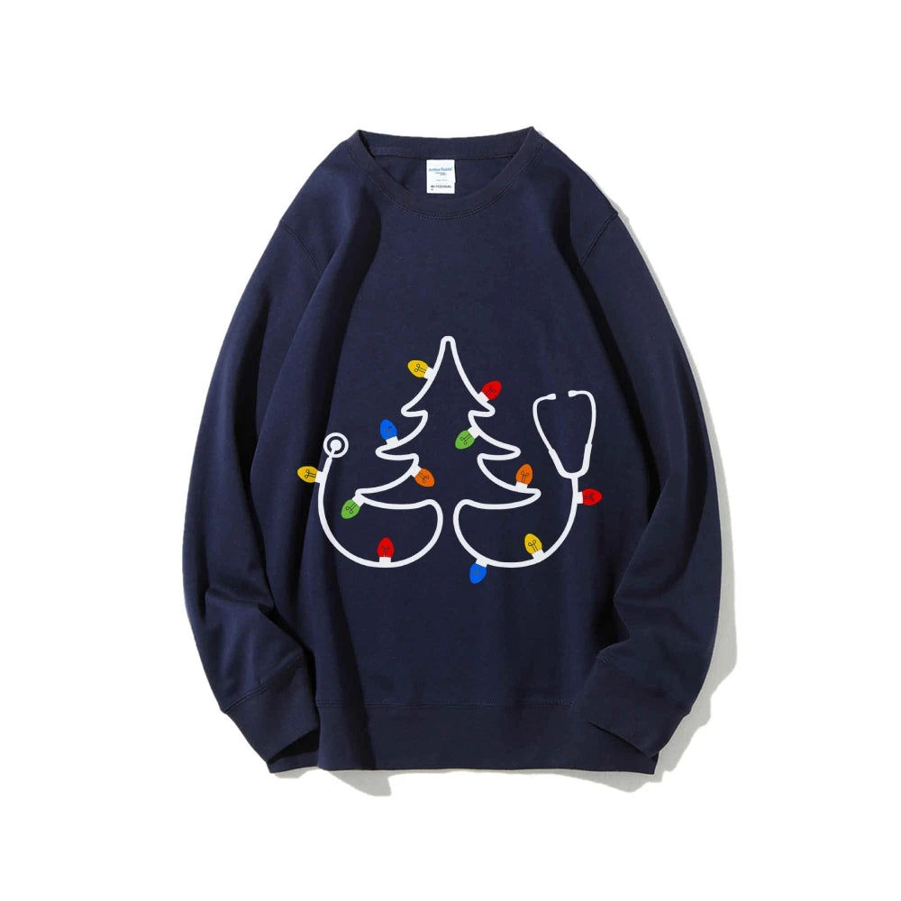 Stethoscope Christmas Sweatshirt