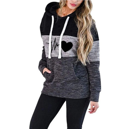 Love Print  Women Sweatshirts