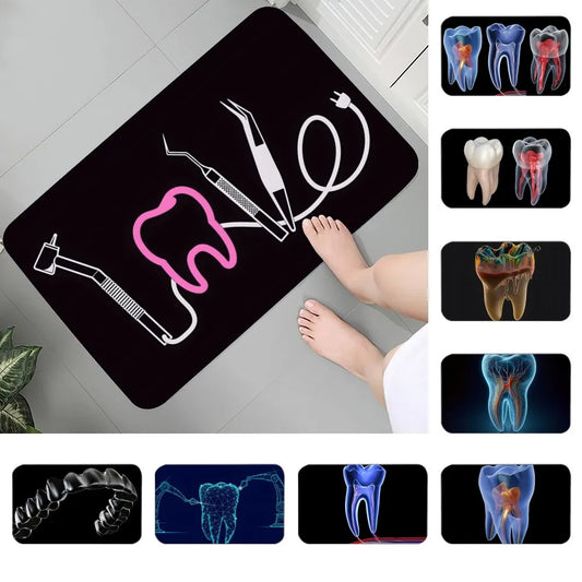 Dentist Tooth Floor Mat