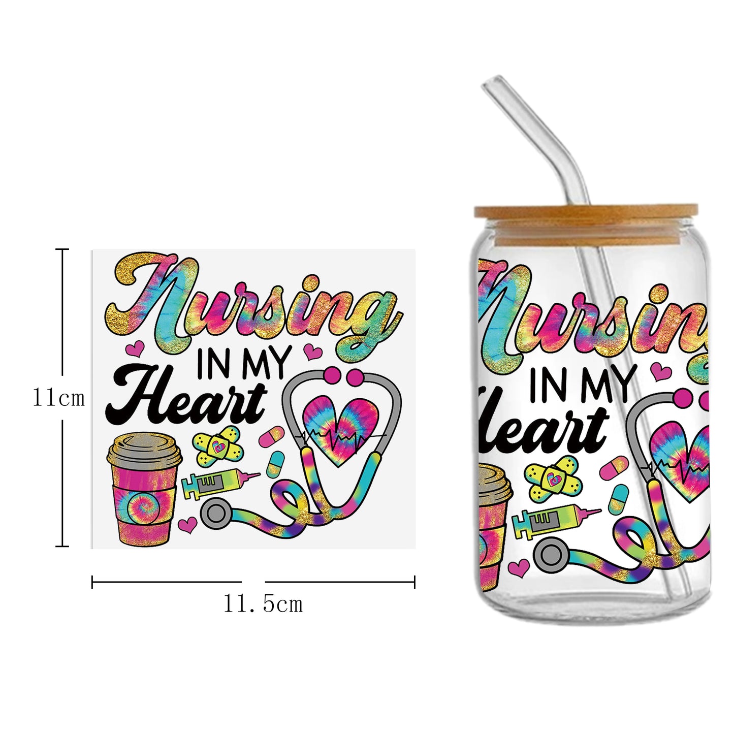 Doctor Nurse Series Sticker Cup Cool