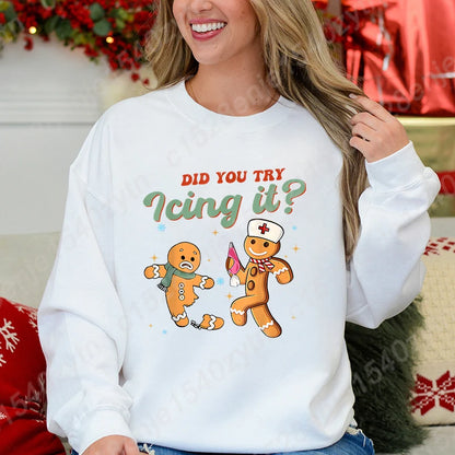 Christmas Nurse Sweatshirt