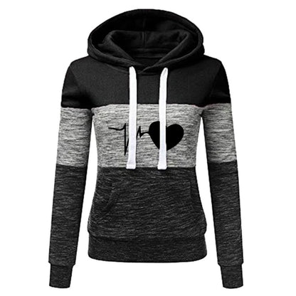 Love Print  Women Sweatshirts