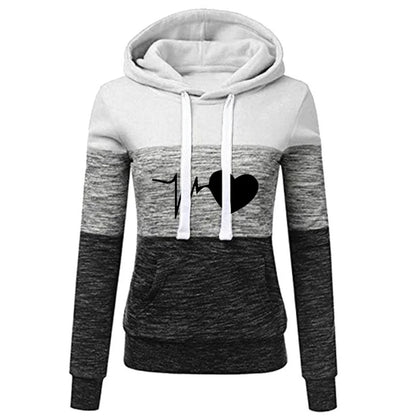 Love Print  Women Sweatshirts