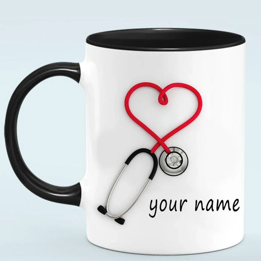 Custom Stethoscope Mug