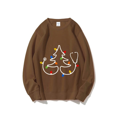 Stethoscope Christmas Sweatshirt