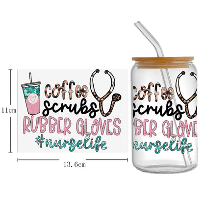 Doctor Nurse Series Sticker Cup Cool