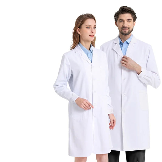 White Medical Coat (Unisex)