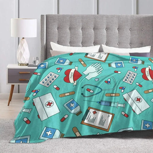 Nurse Theme Blanket