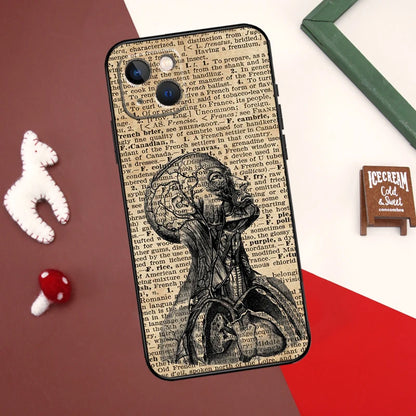 Medical Human Organs Heart Art iPhone Cases