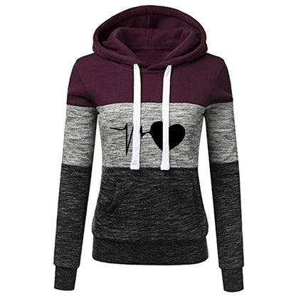 Love Print  Women Sweatshirts